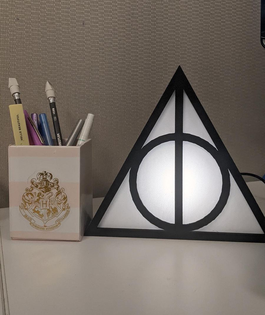 Harry Potter Deathly Hallows Lamp